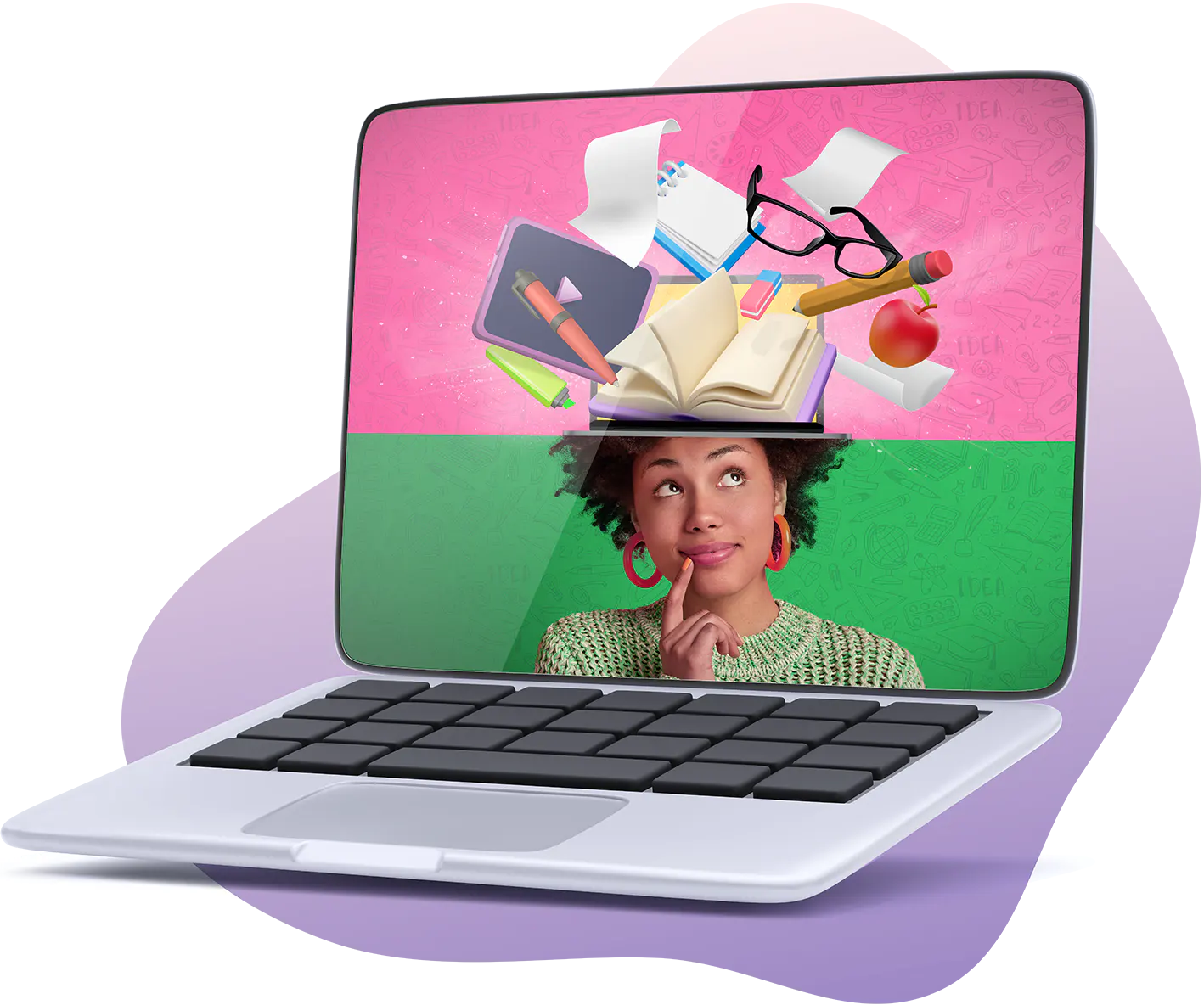 Online learning concept